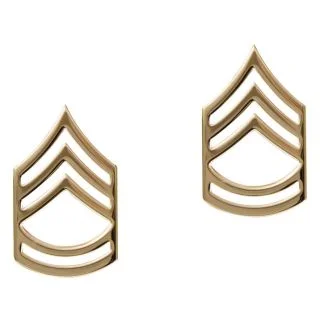 Rothco Sergeant First Class Polished Insignia Pin