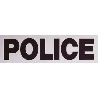 Rothco Reflective Police Patch