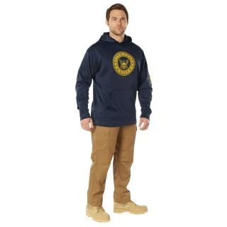 Rothco Navy Emblem Pullover Hooded Sweatshirt 1