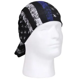 Rothco Thin Blue Line Multi-Use Tactical Wrap