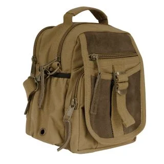 Rothco Vintage Canvas & Leather Travel Shoulder Bag 1