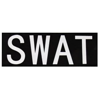 Rothco SWAT Patch With Hook Back