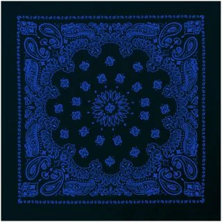 Rothco Trainmen Paisley Bandana - 22" X 22"