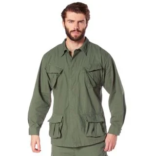 Rothco Vintage Vietnam Fatigue Rip-Stop Shirt 1