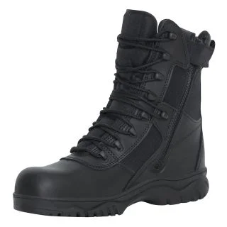 Rothco Forced Entry Tactical Boot With Side Zipper & Composite Toe - 8 Inch 1