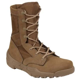 Rothco Waterproof V-Max Lightweight Tactical Boots - AR 670-1 Coyote Brown - 8.5 Inch