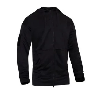 Rothco Concealed Carry Zippered Hoodie - Black 1