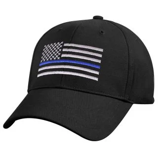 Rothco Kids Low Profile Thin Blue Line Flag Cap
