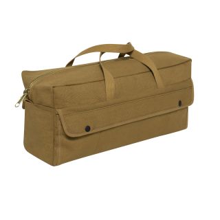 Rothco Canvas Jumbo Tool Bag With Brass Zipper 1