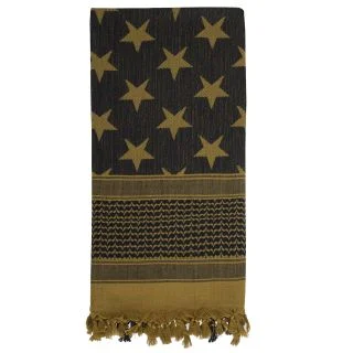 Rothco Stars and Stripes US Flag Shemagh Tactical Desert Keffiyeh Scarf 1