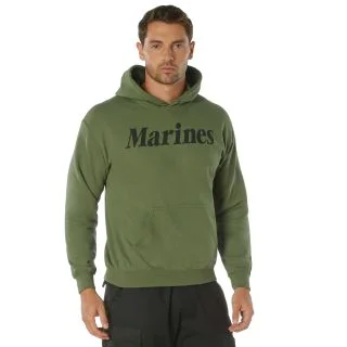 Rothco Marines Pullover Hooded Sweatshirt 1