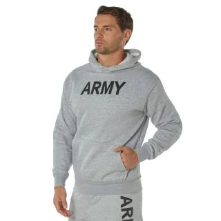 Rothco Army PT Pullover Hooded Sweatshirt 1