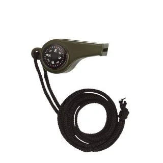 Rothco 3-1 Super Whistle with Compass & Thermometer