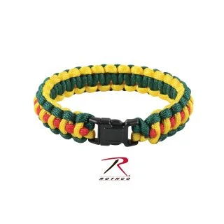Rothco Multi-Colored Paracord Bracelet